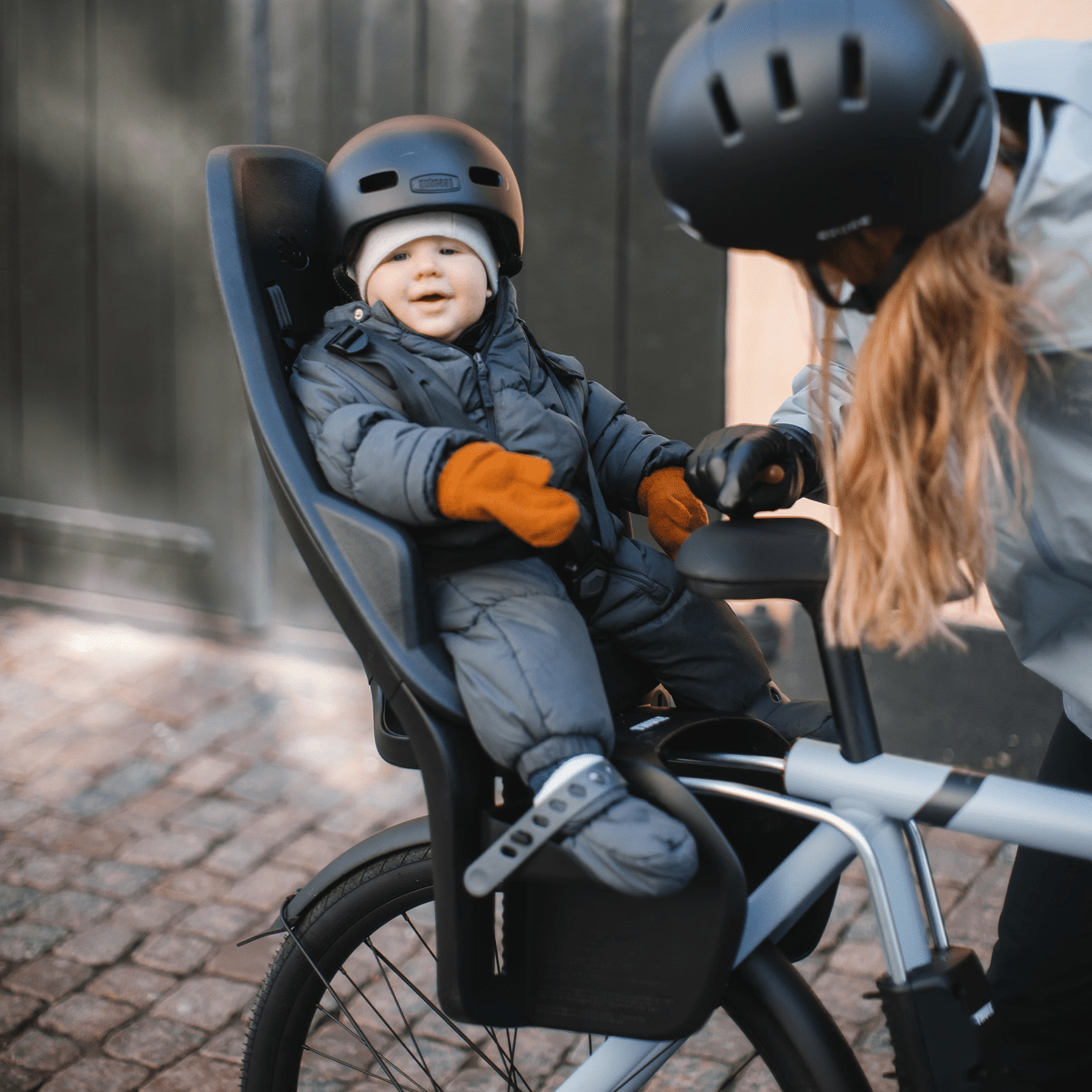 Thule Yepp 2 Maxi Frame Mounted Child Bike Seat Agave Velonova